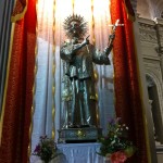 San Francesco de Geronimo statua argento 1