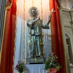 San Francesco de Geronimo statua argento 2