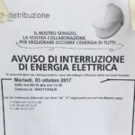 Interruzione Energia elettrica a Grottaglie, martedì 3 ottobre