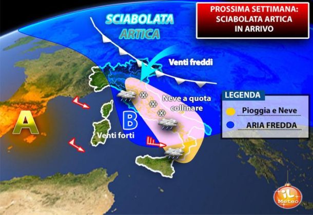 Meteo, Nuova Sciabolata Artica In Arrivo. Freddo E Gelo - Gir