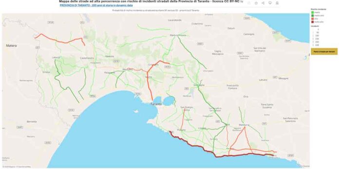incidenti stradali Taranto