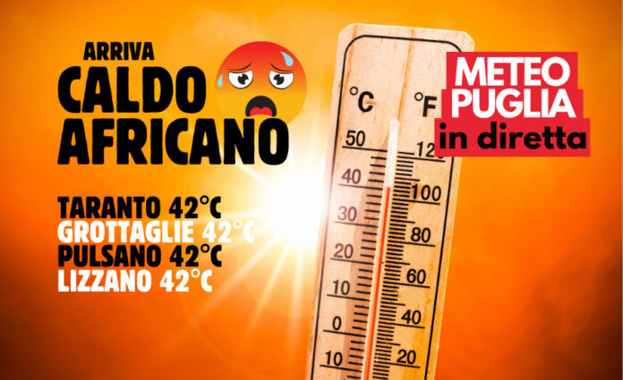 Caldo africano a Taranto