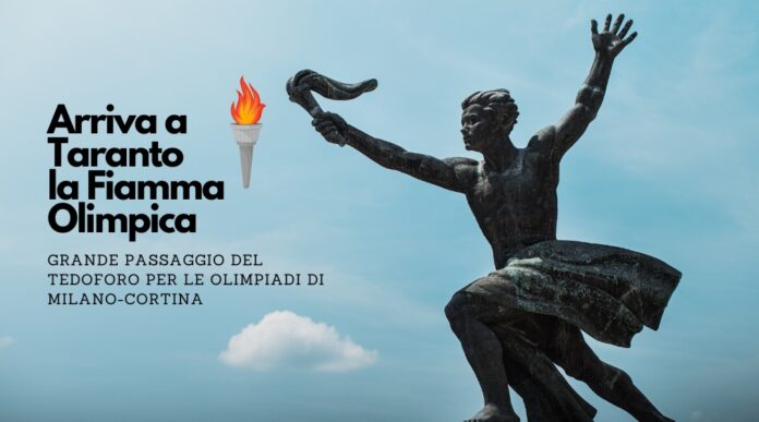 fiamma olimpica a Taranto